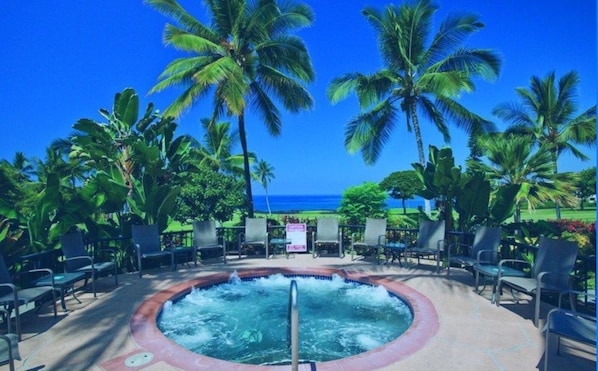 Idromassaggio all'aperto