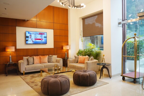 Sala de estar en el lobby