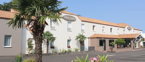 Façade de l’hébergement