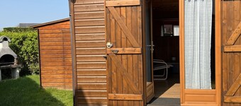 Cozy 3-BR Chalet in Cabourg with Private Garden, Pool, Tennis & More