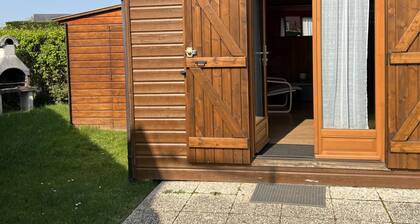 Cozy 3-BR Chalet in Cabourg with Private Garden, Pool, Tennis & More