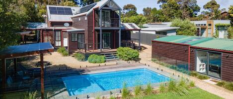 Una piscina climatizada