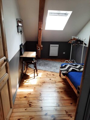 2 chambres, draps fournis