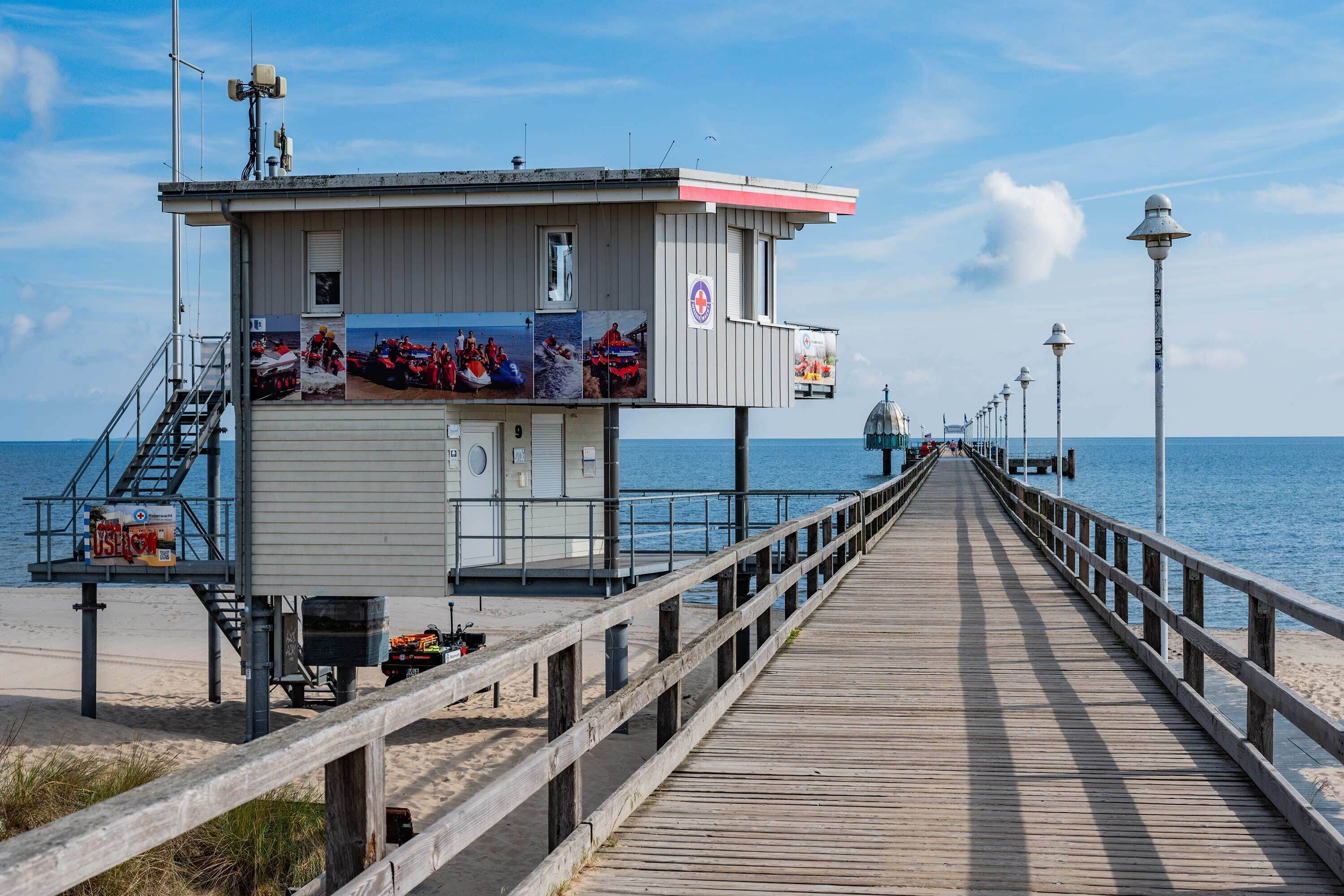 Vlak bij het strand
