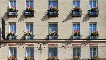 Voorkant van accommodatie