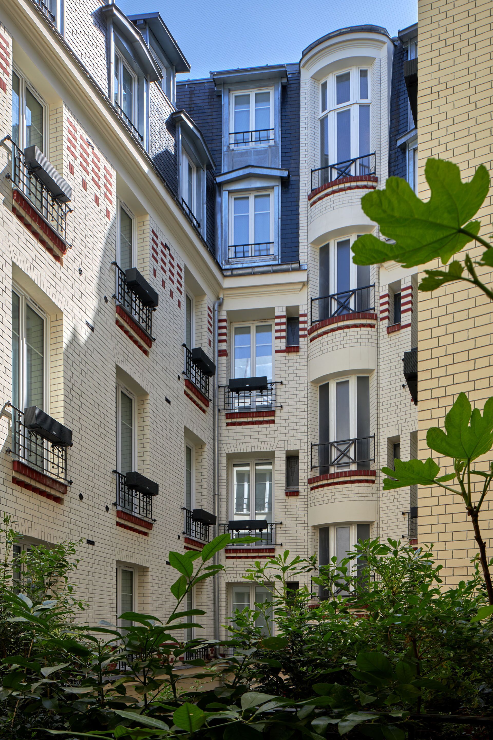 Façade de l’hébergement