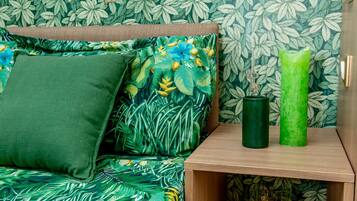 1 Schlafzimmer, schallisolierte Zimmer, Bügeleisen/Bügelbrett, WLAN