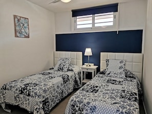 2 bedrooms, in-room safe, iron/ironing board, free WiFi