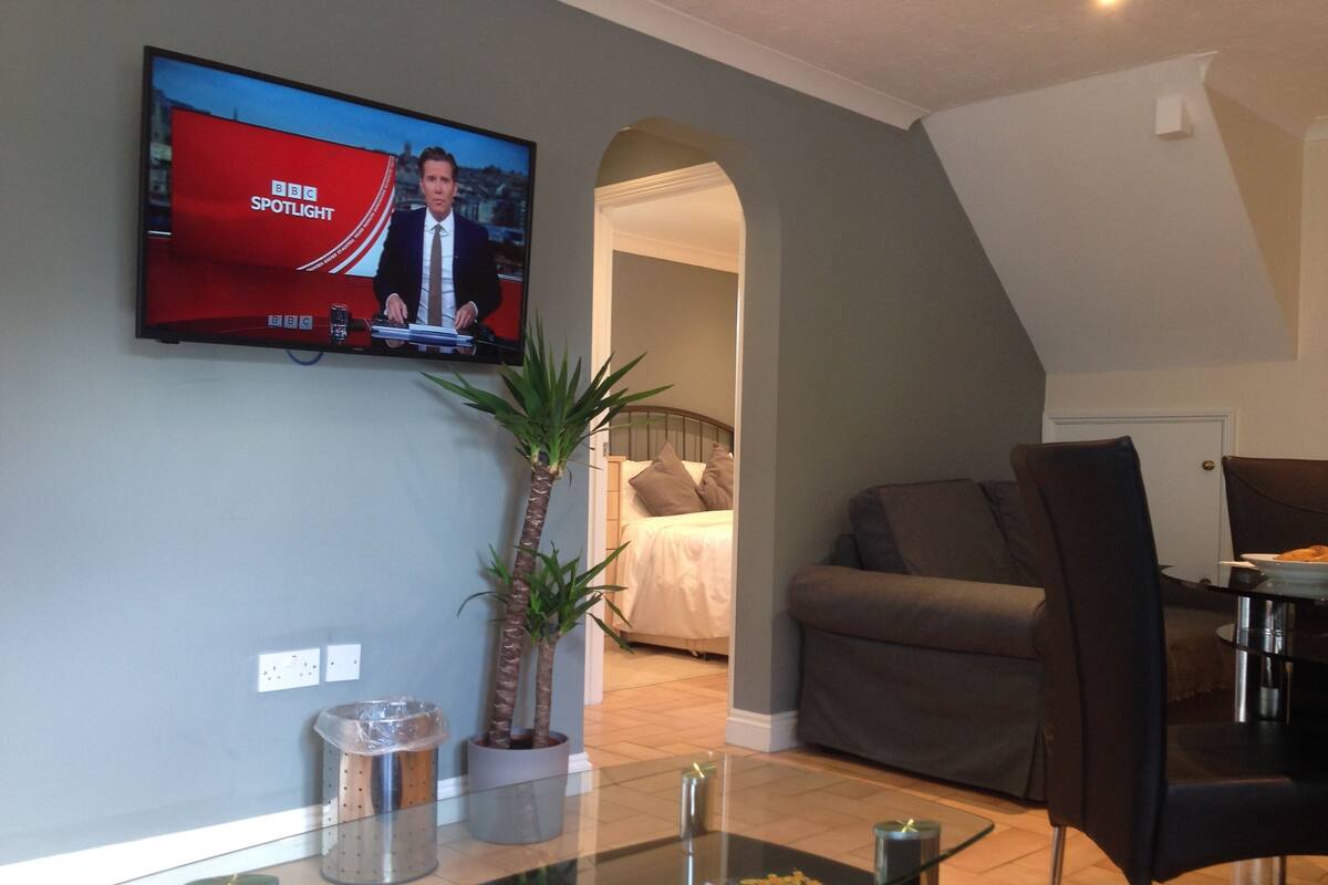 Departamento Deluxe | Área de sala de estar