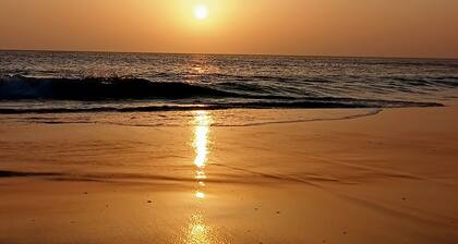 Perola de Sal 5 minutes from the beach with a view of the sunset
