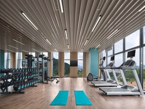 Fitness facility - Hilton Garden Inn Huzhou Anji Phoenix Mountain (Huzhou)