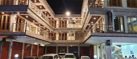 Front of property - evening/night