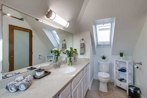 Shower, hair dryer