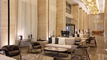 Sala de estar en el lobby