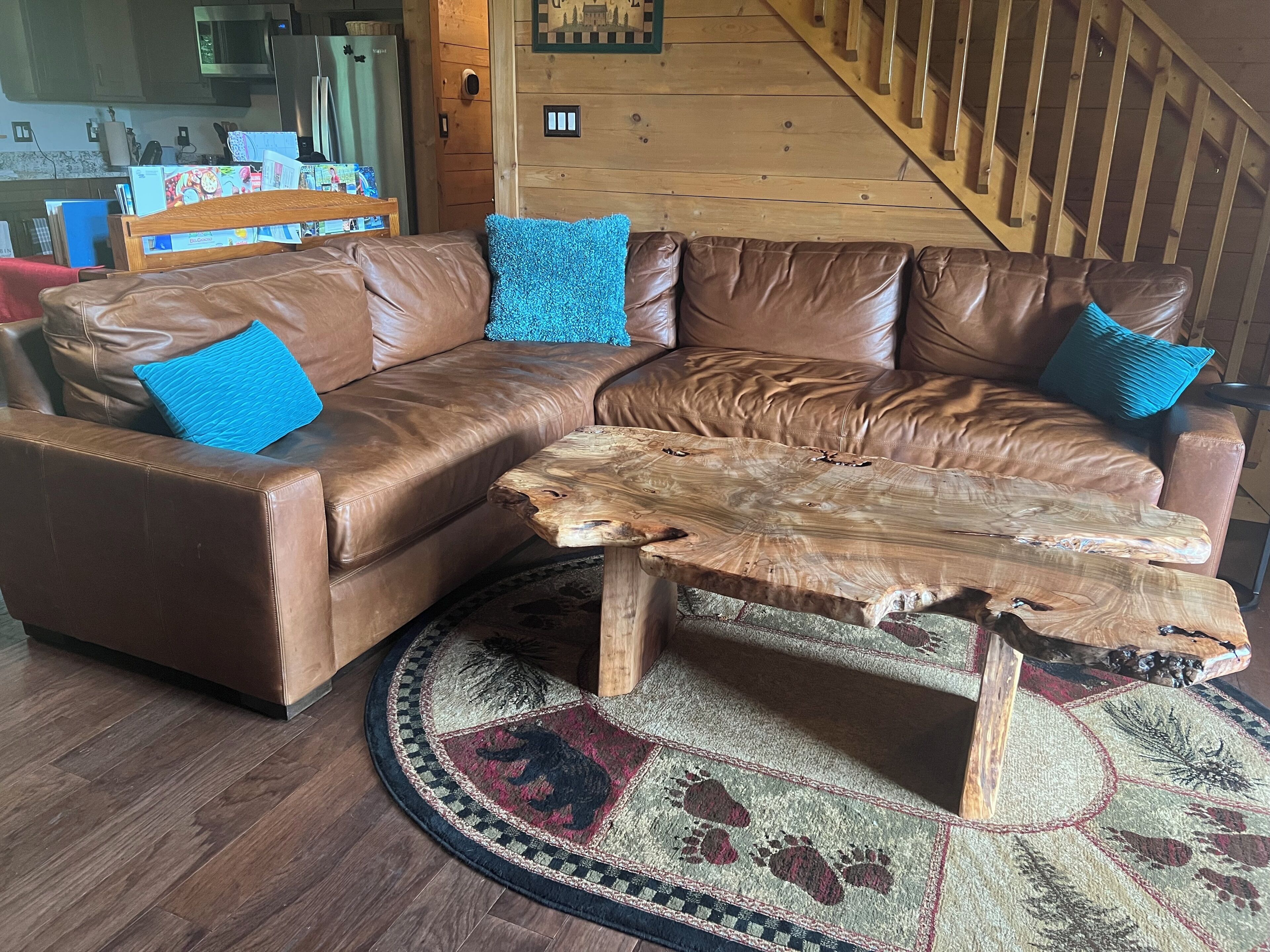 智能電視、壁爐、書籍、音樂庫