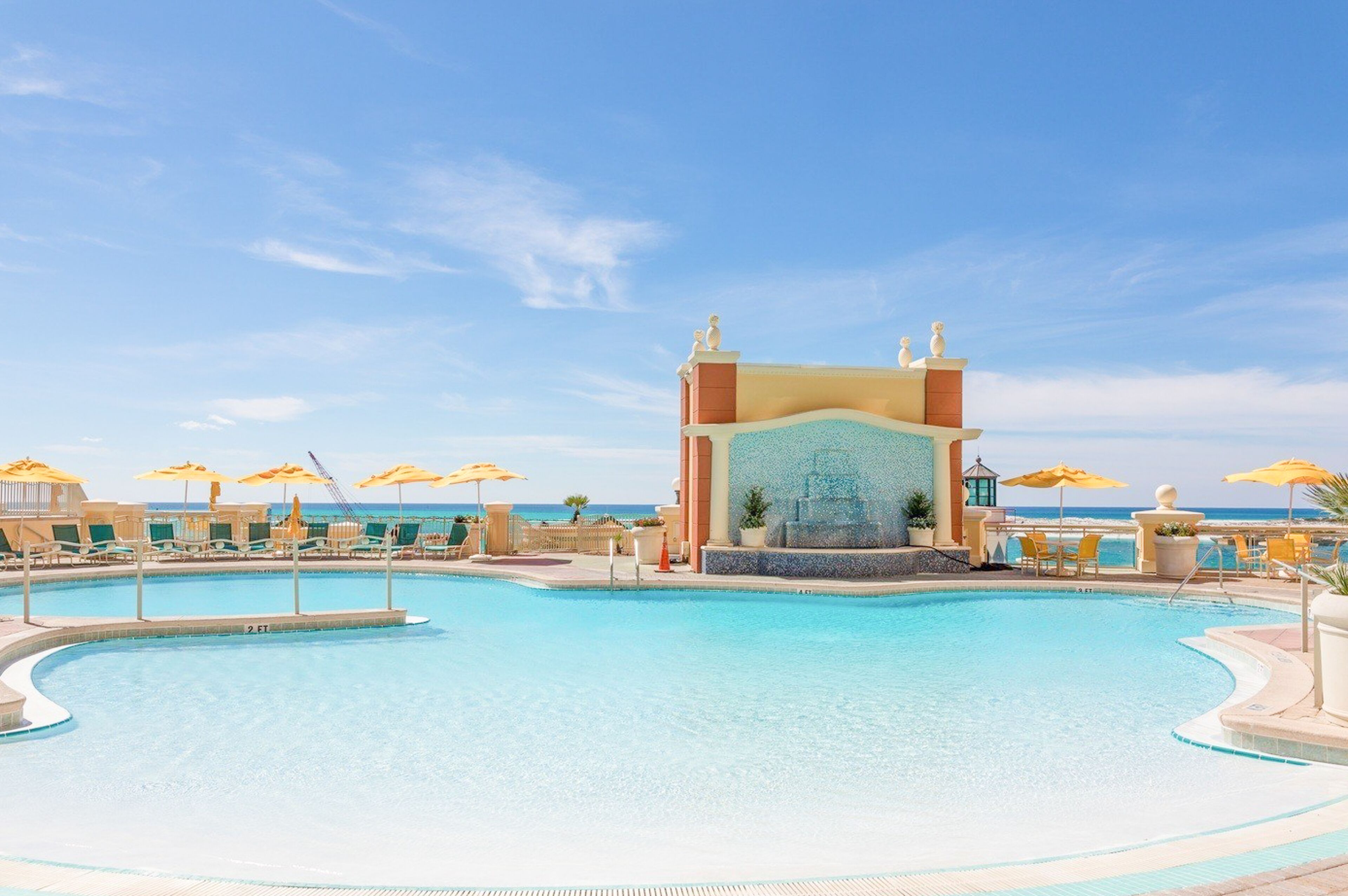 Indoor pool, a heated pool