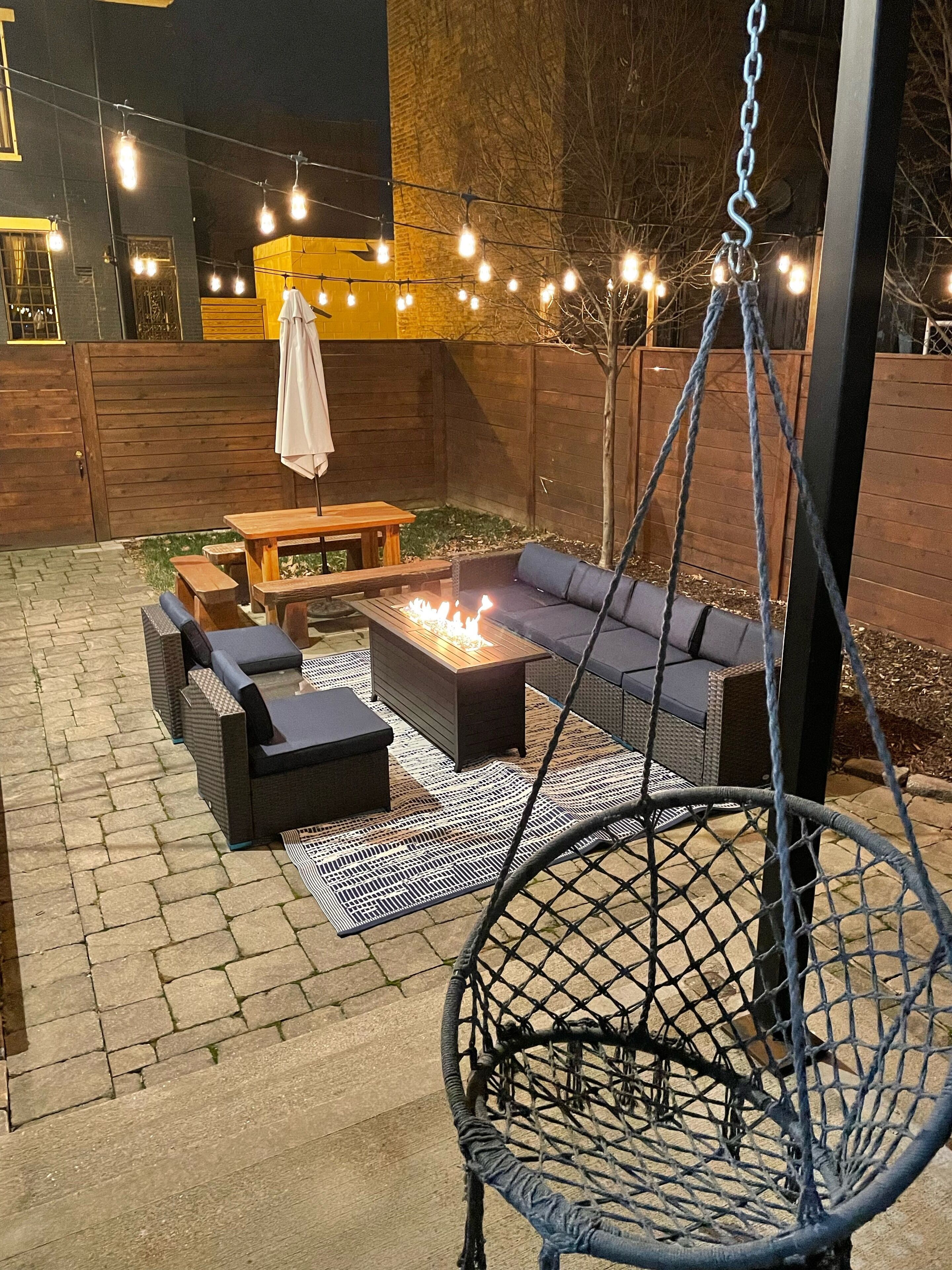Centrally Located: 3 bedroom 2 Bath, Private Driveway, And Yard With Fire-Pit