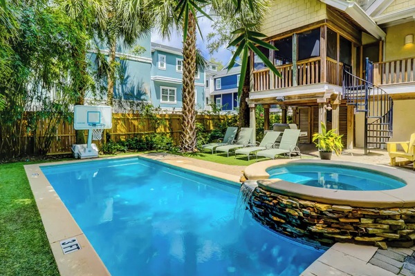 Außenpool, beheizter Pool