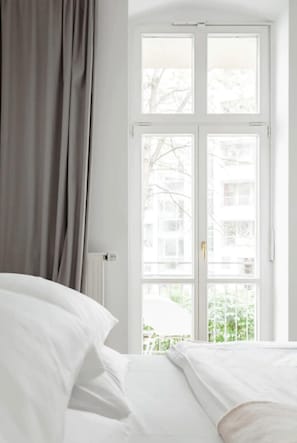 Apartment | 2 bedrooms, travel cot, free WiFi, bed sheets