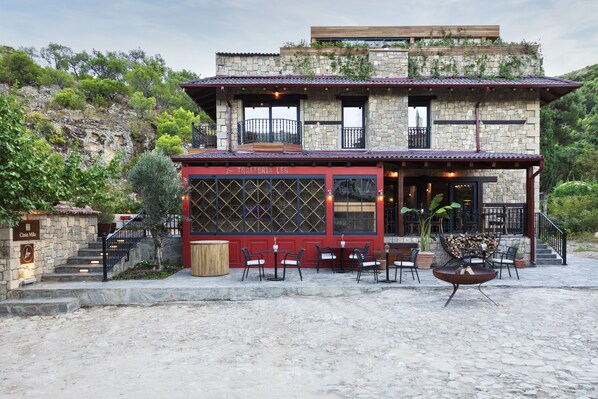 Façade de l’hébergement