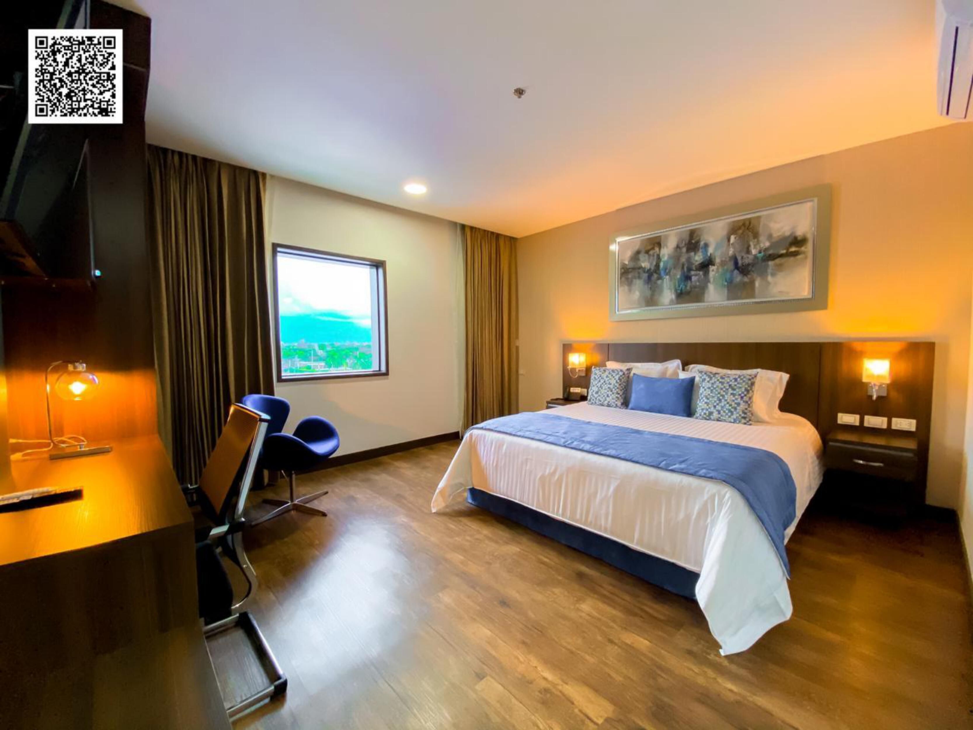 premium bedding, down duvets, pillow-top beds, in-room safe