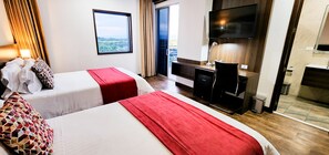 Premier Twin Room | Premium bedding, down comforters, pillowtop beds, in-room safe - Hotel Real Elim International (Palmira)