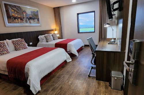 Habitación Premier con 2 camas individuales | Ropa de cama de alta calidad, edredón y camas con pillow-top