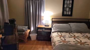 2 slaapkamers, een strijkplank/strijkijzer, gratis wifi, beddengoed