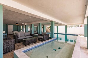 Piscine chauffée