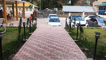 Entrada de la propiedad