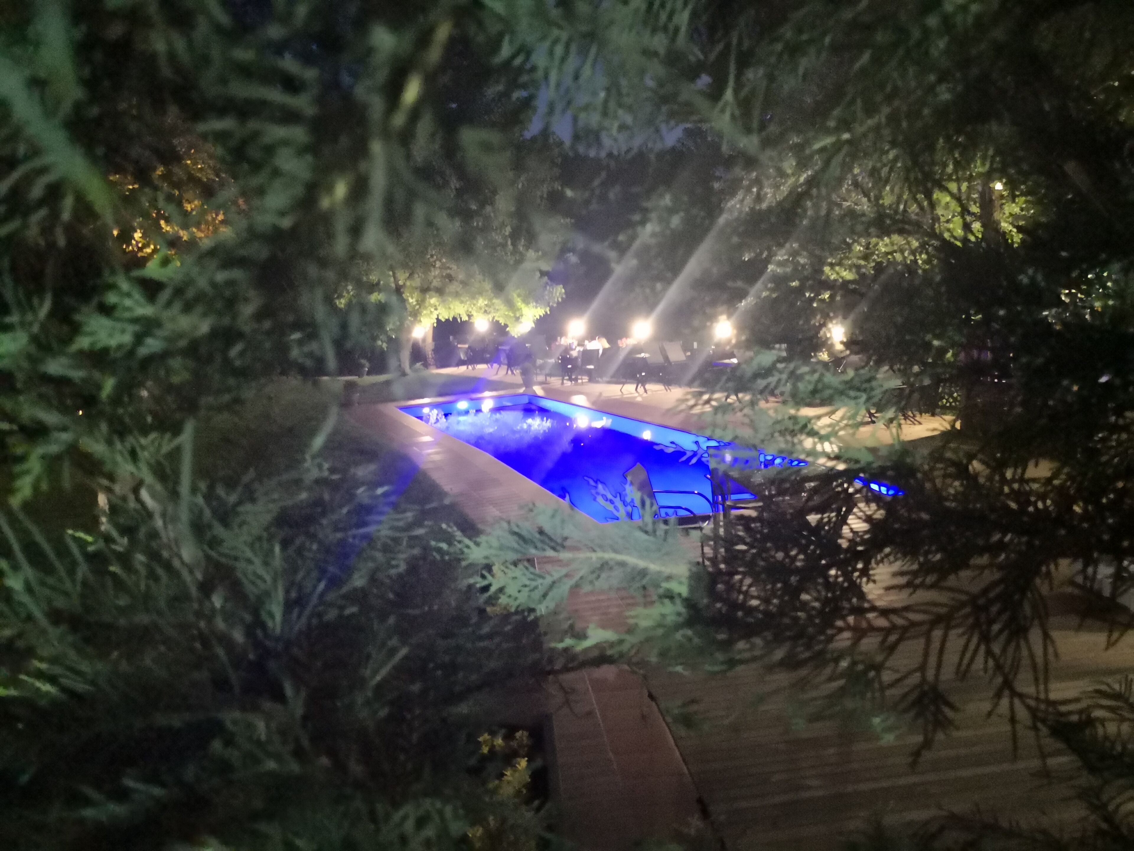 Seasonal outdoor pool
