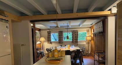 Large family chalet in MegĂšve 6 bedrooms, charming, near the Rochebrune slopes