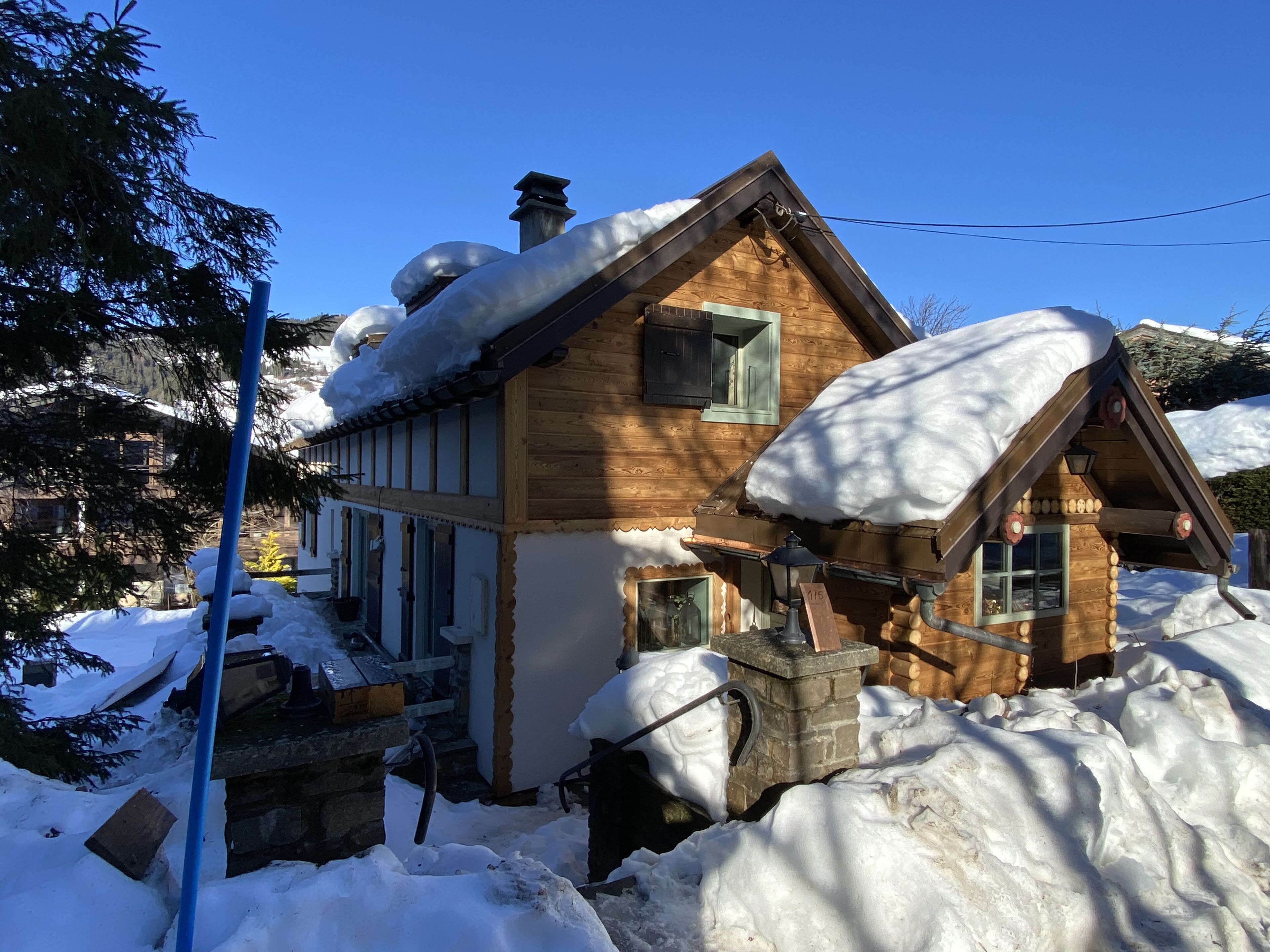 MEGEVE Chalet familial de 160 M2,  à proximité des pistes  de Rochebrune 