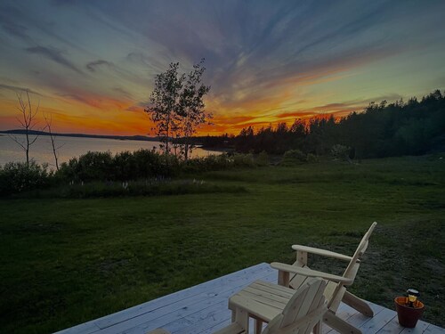 Overlooking the Cobscook bay at Rossport by the Sea!