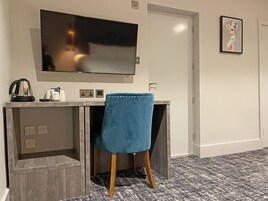 Superior Double Room | Egyptian cotton sheets, premium bedding, Select Comfort beds, desk