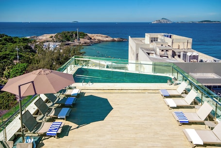 Rooftop terrace. Anna Suites Ipanema