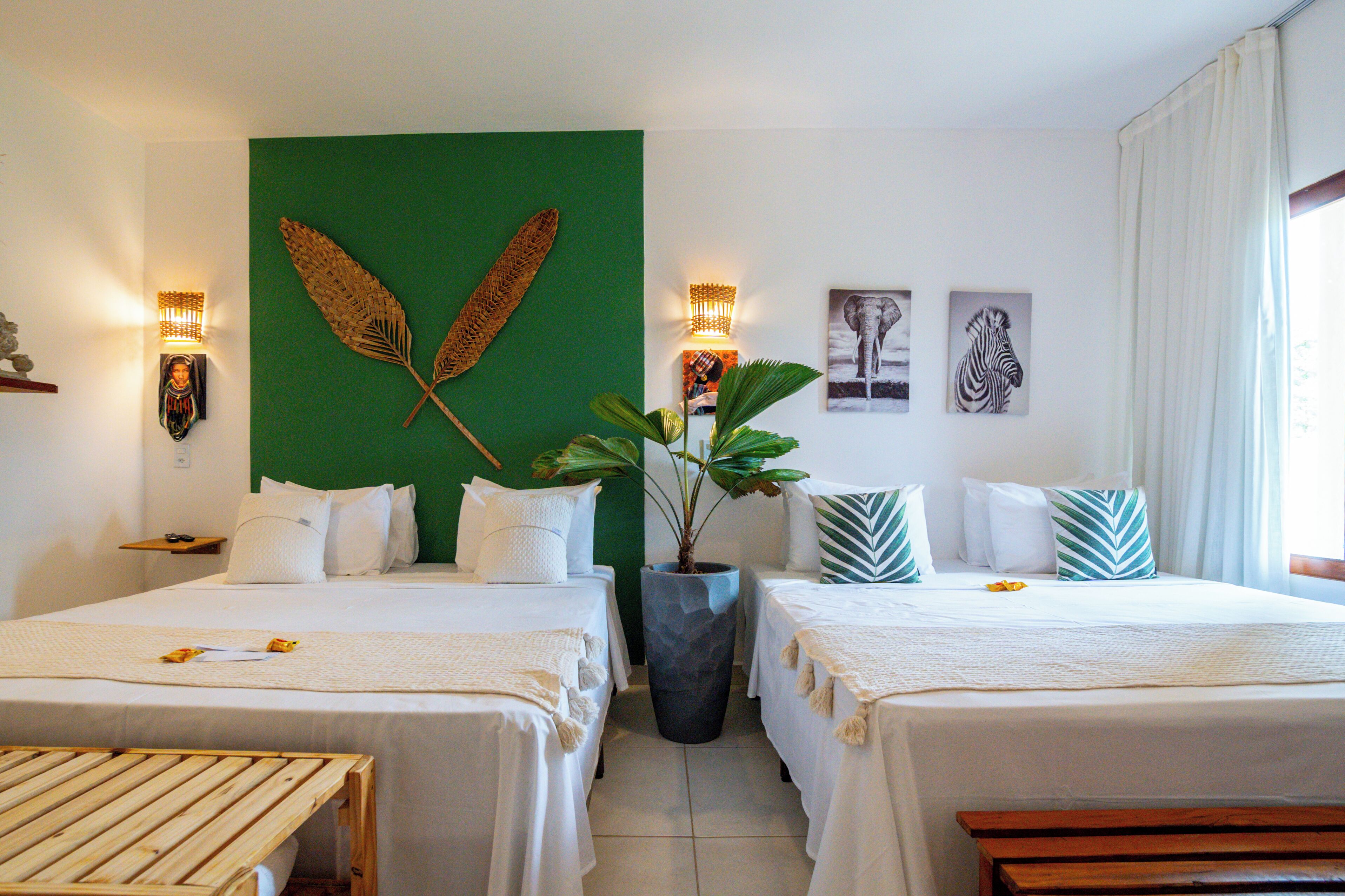 Comfort Quadruple Room | In-room safe, blackout drapes, free WiFi, bed sheets