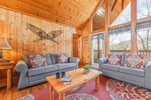 Smart TV, fireplace, video games