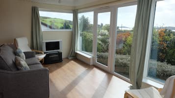 Fernseher, Kamin, DVD-Player