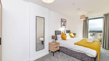 2 soverom, strykejern/-brett, wi-fi (inkludert) og sengetøy