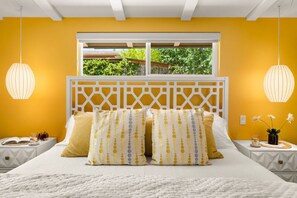 1 bedroom, iron/ironing board, travel crib, WiFi