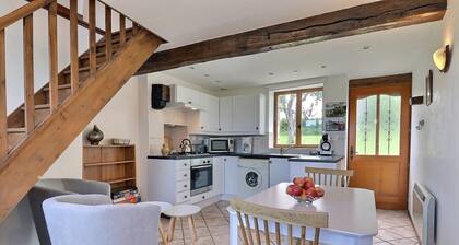 The little blue house