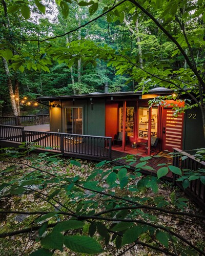 Wooded summer oasis 