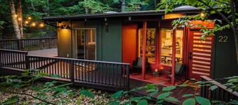 Wooded summer oasis 