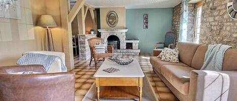 تلفزيون، مدفأة