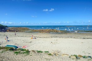 On the beach