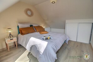 1 chambre, fer et planche à repasser, Wi-Fi gratuit, draps fournis