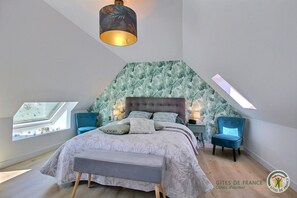 1 soverom, strykejern/-brett, wi-fi (inkludert) og sengetøy