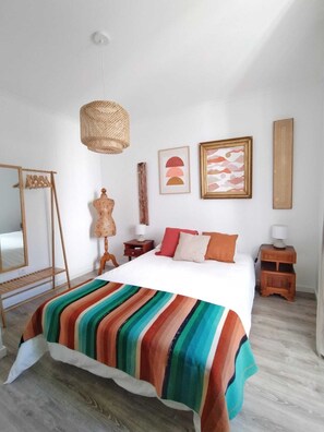 2 bedrooms, free WiFi, bed sheets - MAJU - Concept house (Beja)
