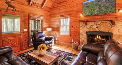 Escape to Moose Crossing – A Cozy Cabin Retreat in Blue Ridge, GA!